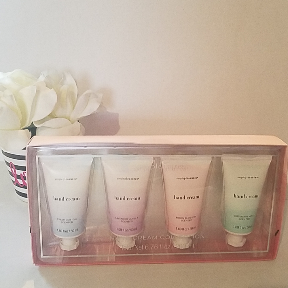 Simple Pleasure  Hand Cream Collection New